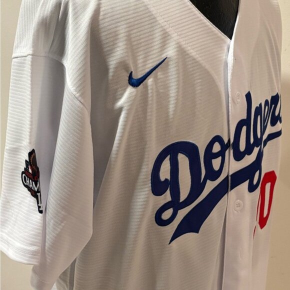 Los Angeles Dodgers Mookie Betts # 50 Jersey , Unisex - Picture 8 of 16